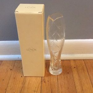 Lenox crystal bud vase